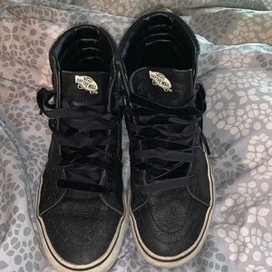 Black High Top Vans